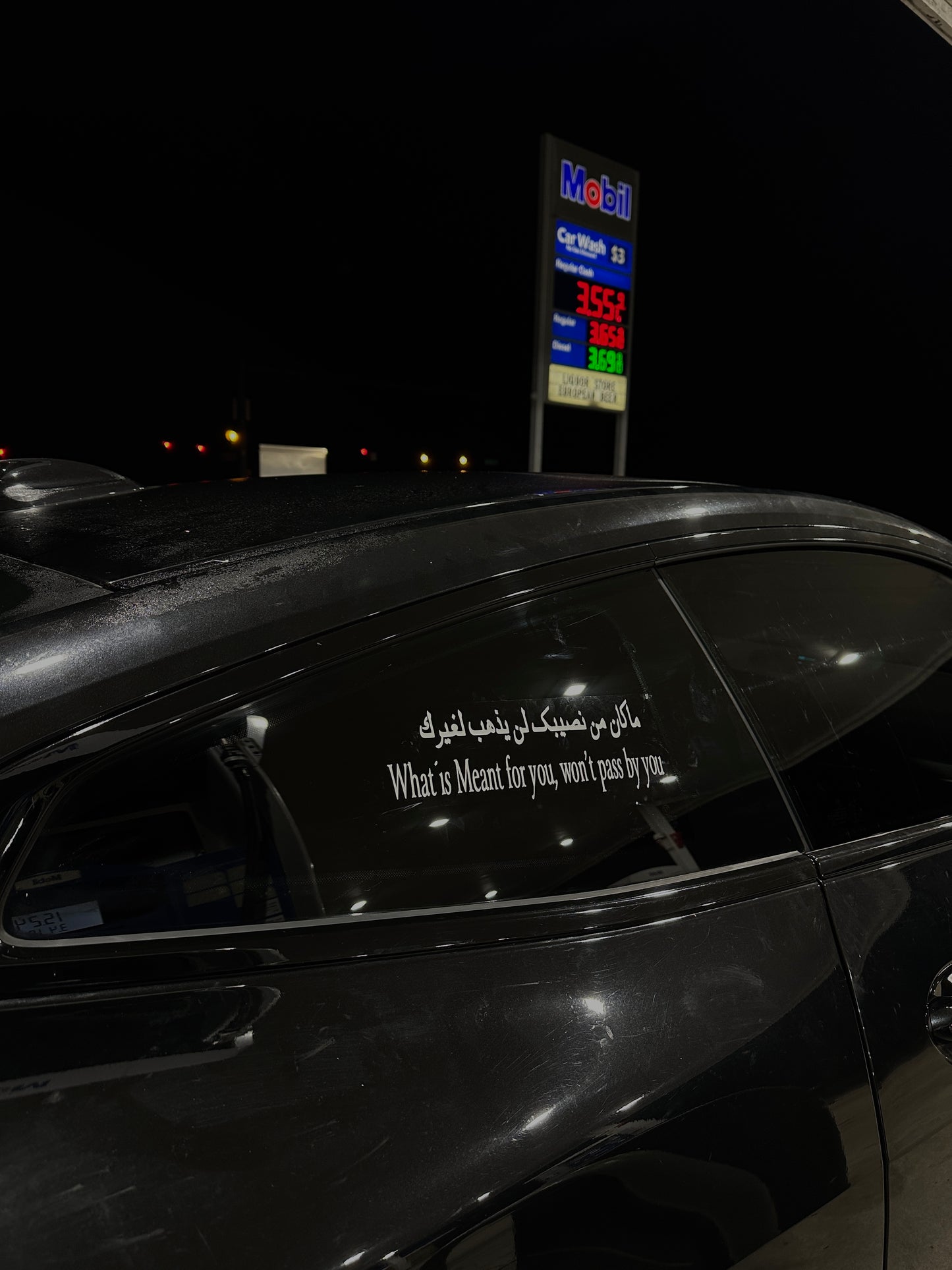 What Is Meant For You, Won't Pass By You Car Decal
